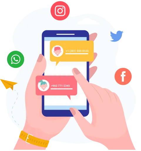 pesquisar número de telefone nas redes sociais