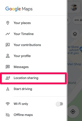 location sharing