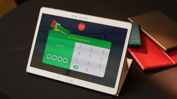 How to set up parental controls on Samsung tablet?